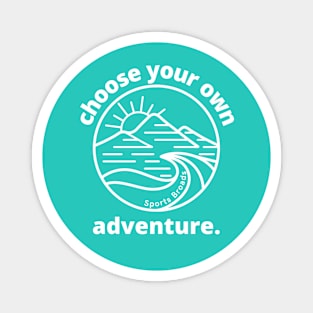 Sports Broads: Choose Your Own Adventure (white) Magnet